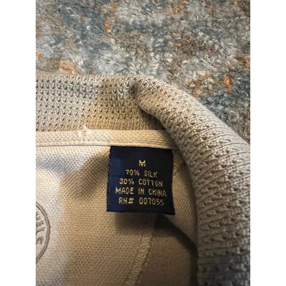 Nat Nast Luxury Men’s Silk Blend Short Sleeve Shirt, Size M - Picture 3 of 3